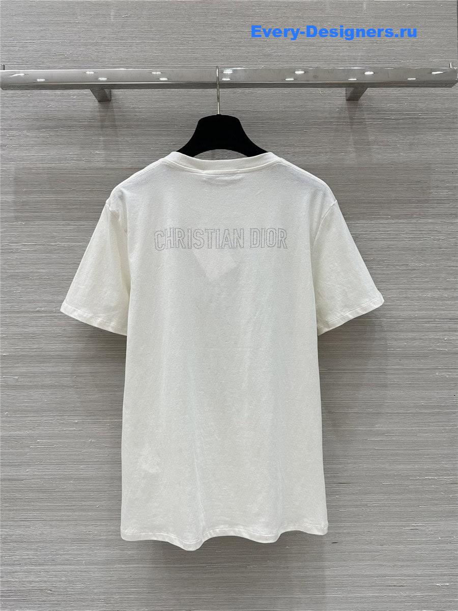 D10r positioning print t-shirt