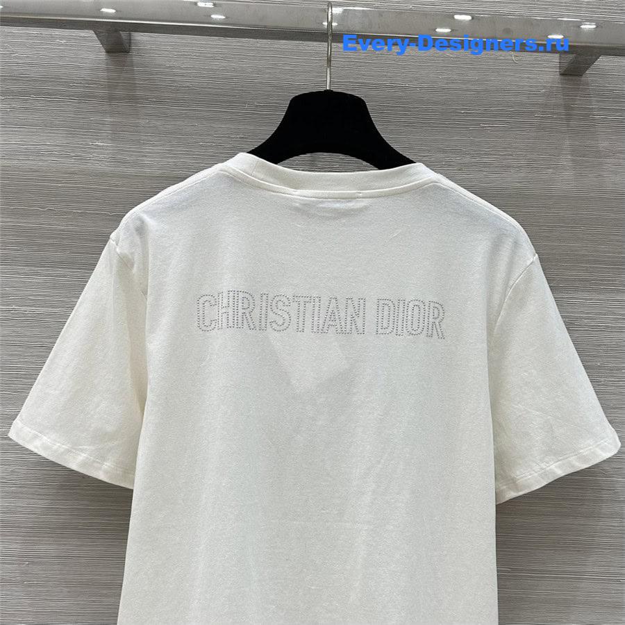 D10r positioning print t-shirt