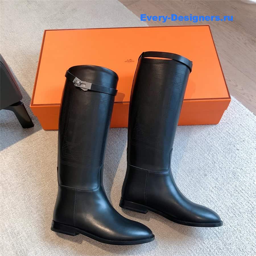 H**me5 jumping boots black