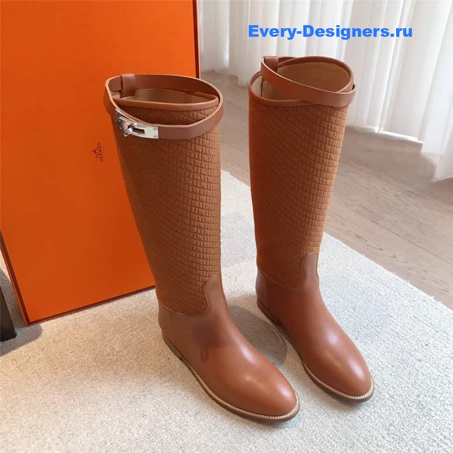 H**me5 jumping boot brown