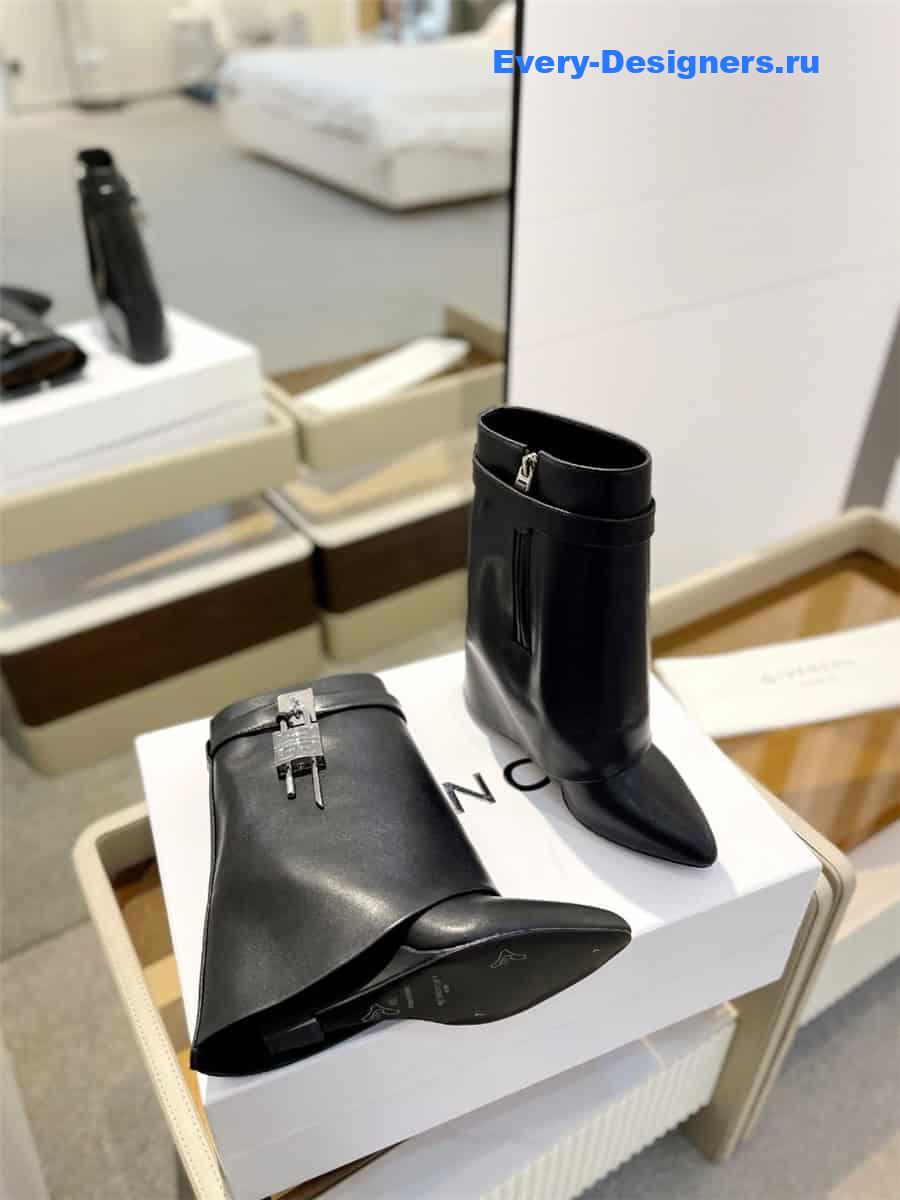 Givenchy Shark Lock Ankle Boots