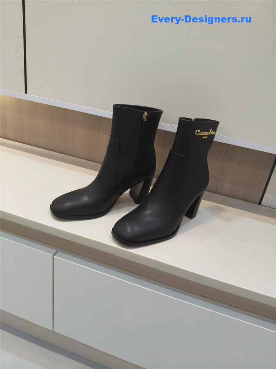 D10r d-town heeled ankle boots black