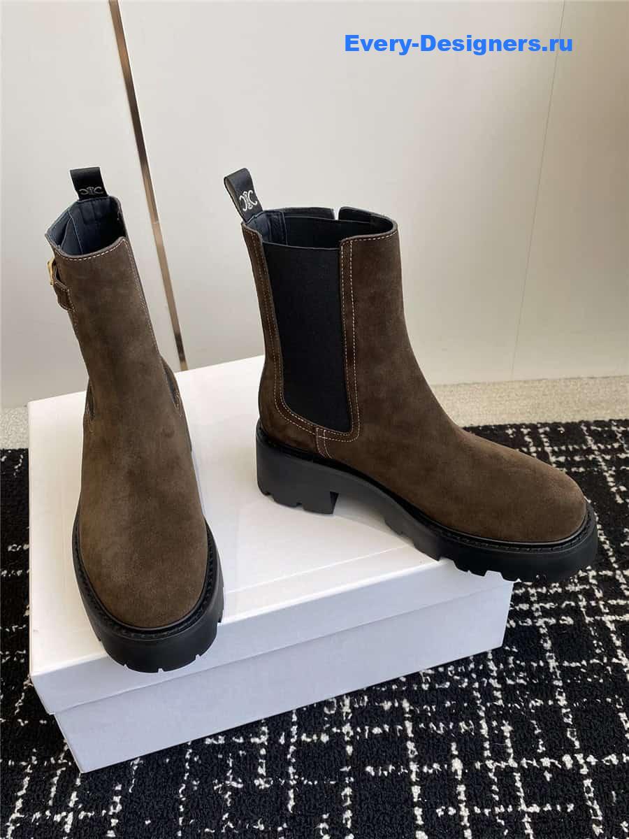 Ce1i*e suede chelsea boots for women