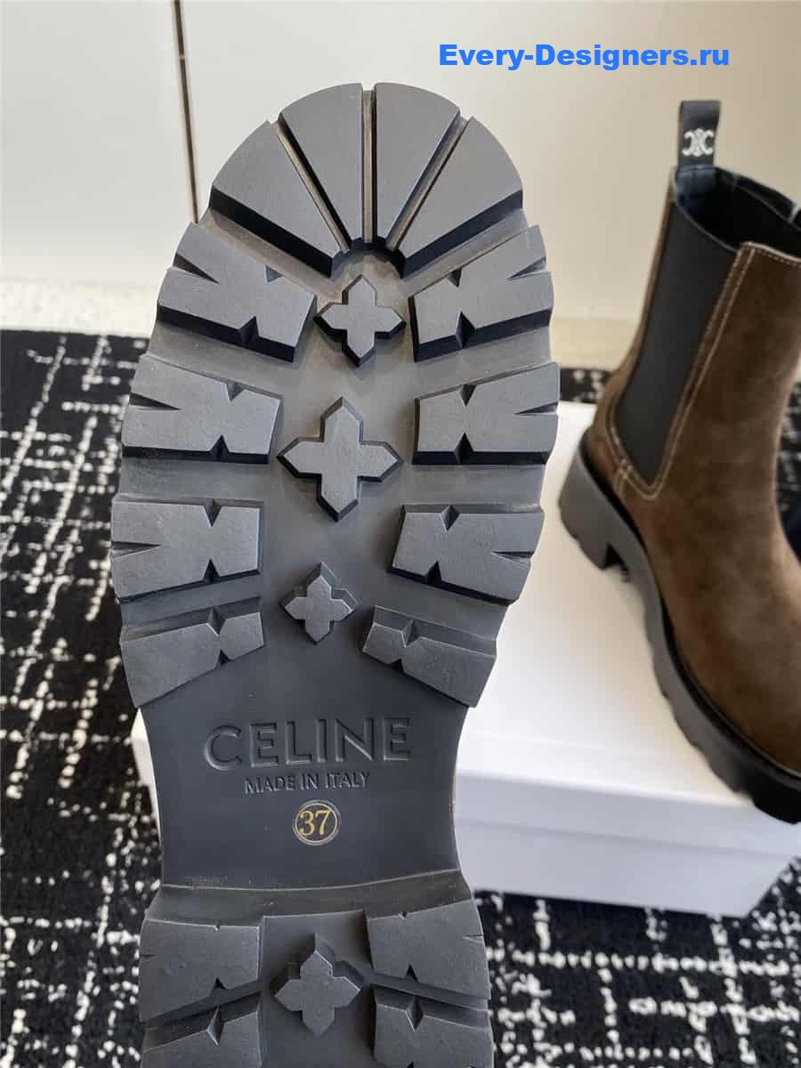 Ce1i*e suede chelsea boots for women