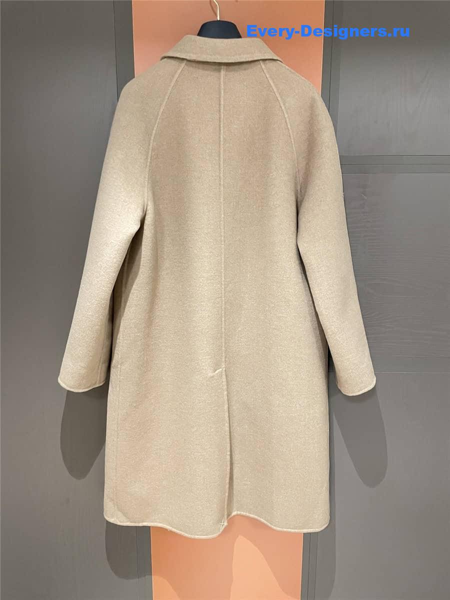 F**di lapel long coat