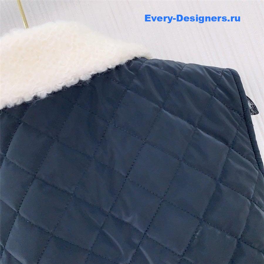 cc lambswool quilted D1am0nd vest