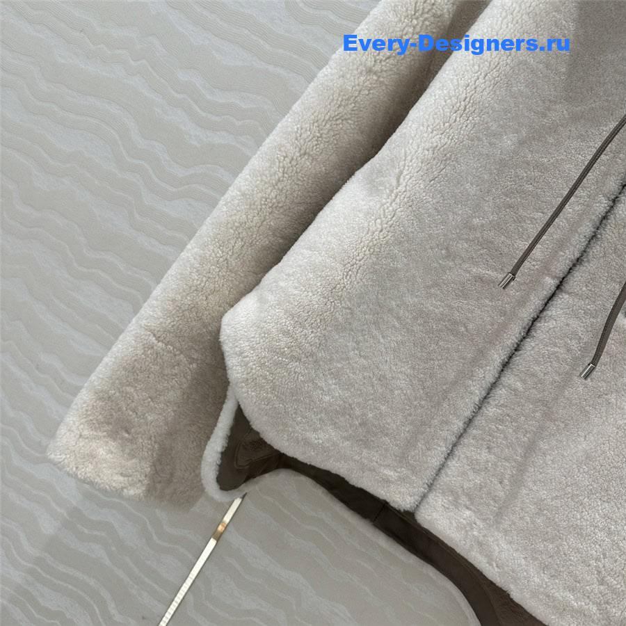 L0ew* lamb fur coat