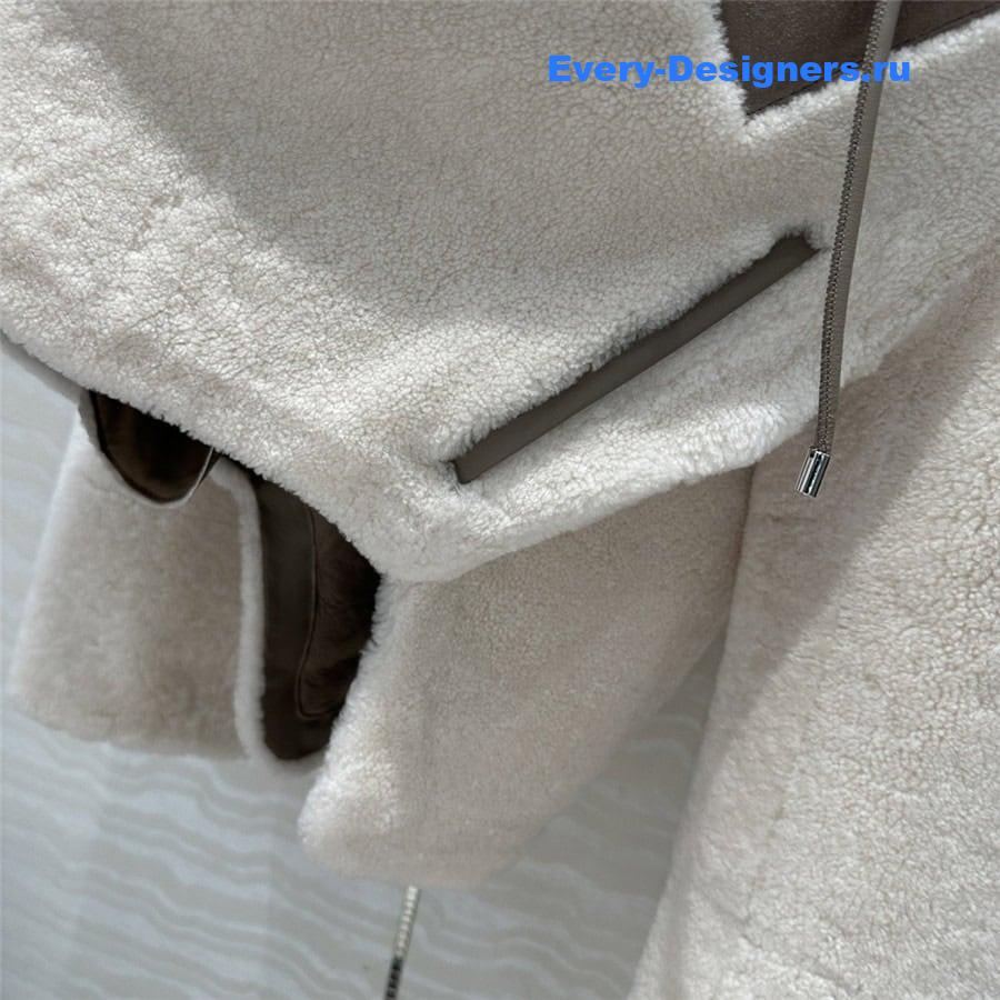 L0ew* lamb fur coat