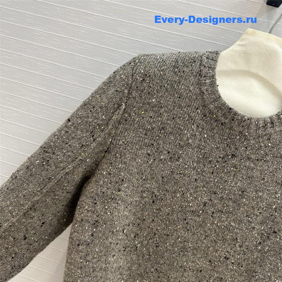 b0tt*ga Ven*ta wool blend sweater taupe