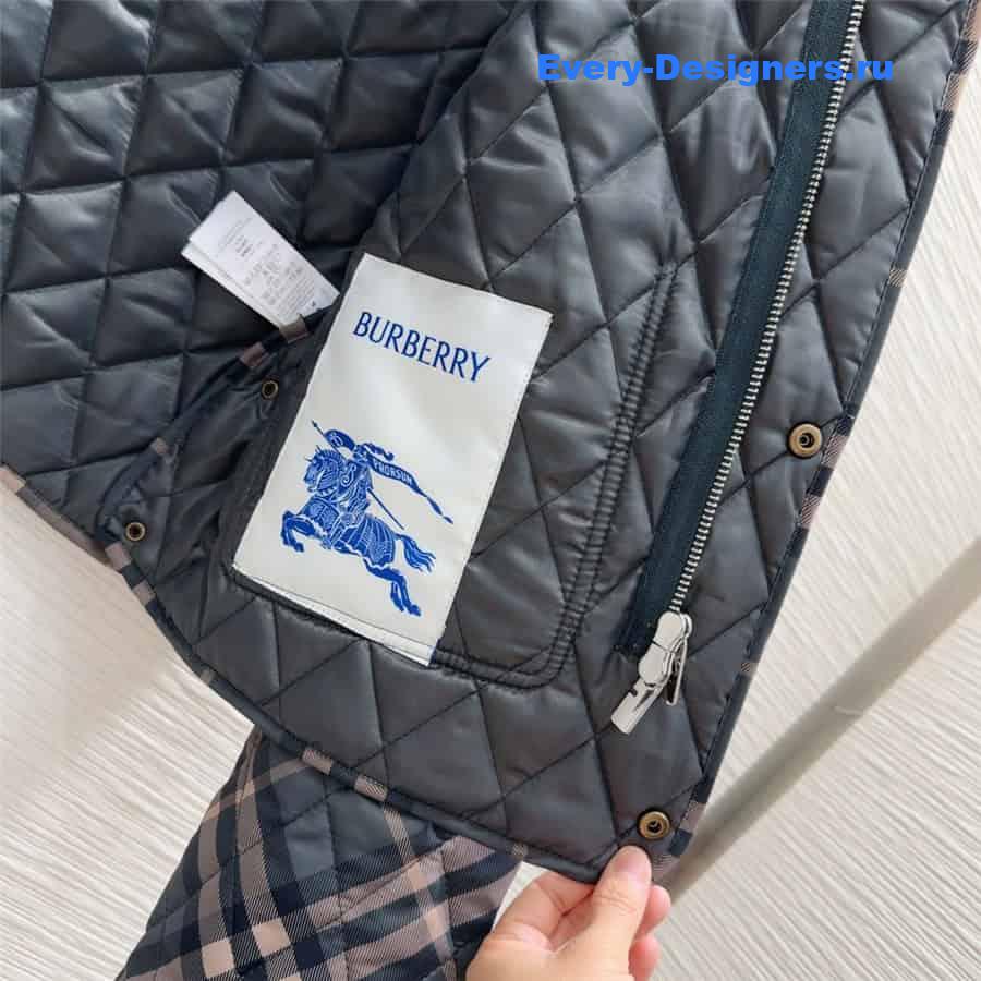 Bv*b*rry classic check jacket