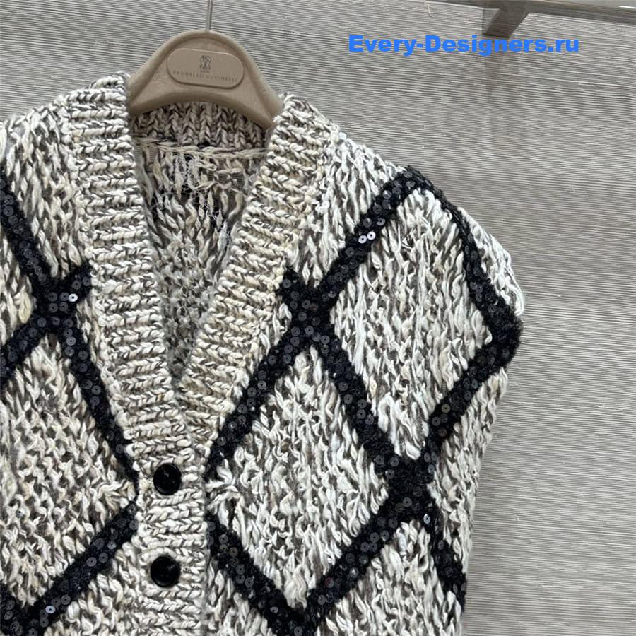 BC Cropped Crochet Vest