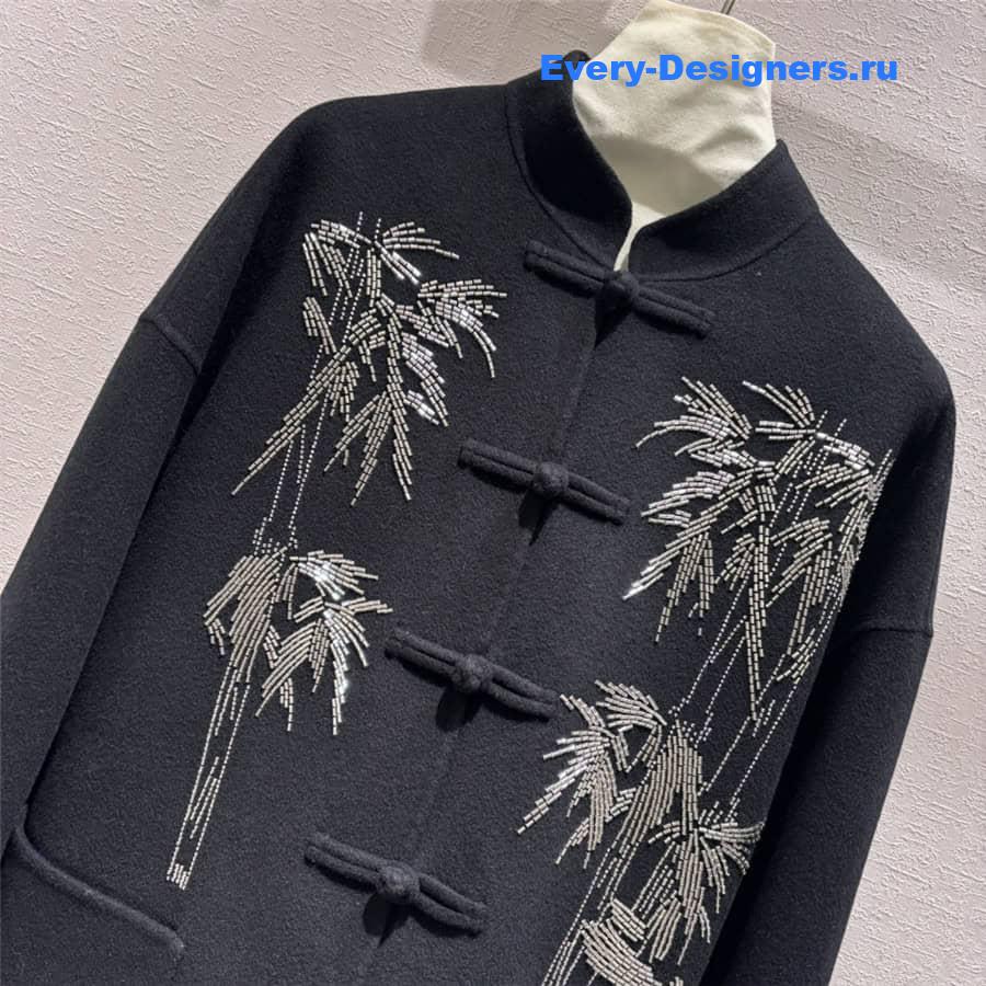 D10r new chinese style cashmere coat