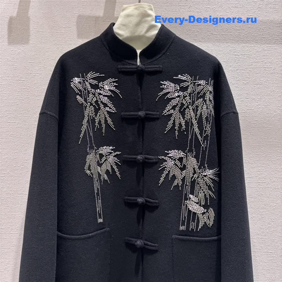 D10r new chinese style cashmere coat