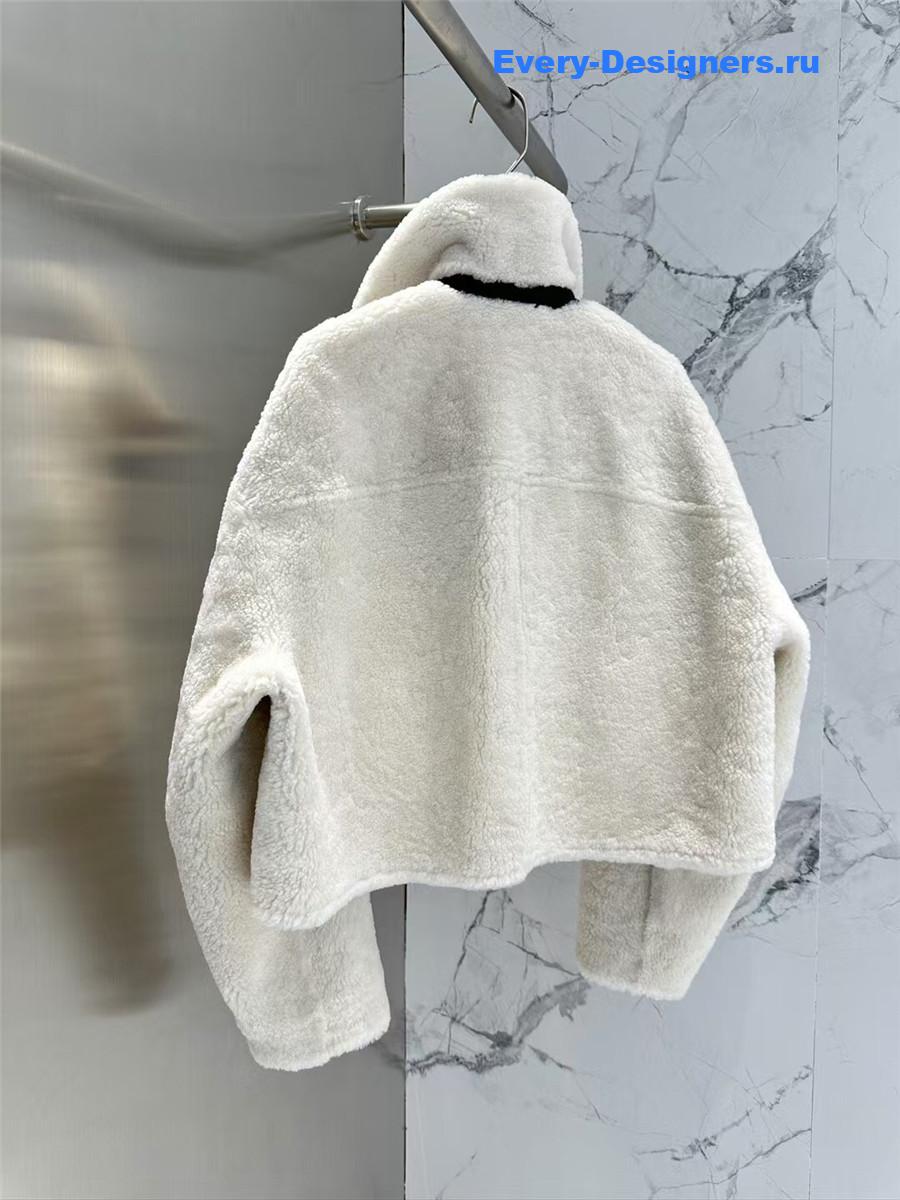 D10r double-sided sheepskin fur coat