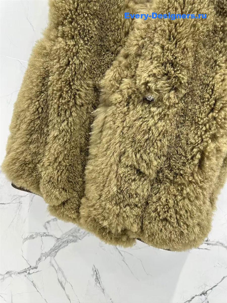 L0r0 P1ana wool and fur vest