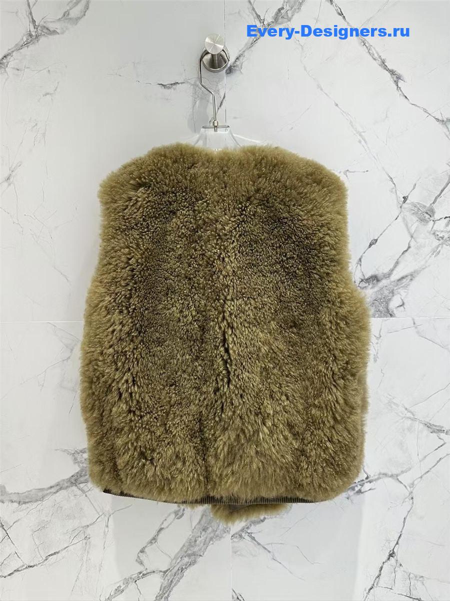 L0r0 P1ana wool and fur vest