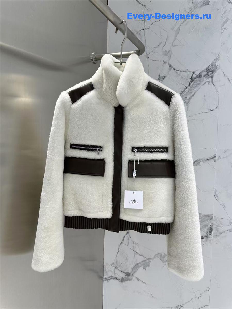 H**me5 sheepskin shearling coat