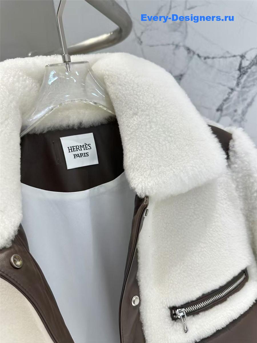 H**me5 sheepskin shearling coat