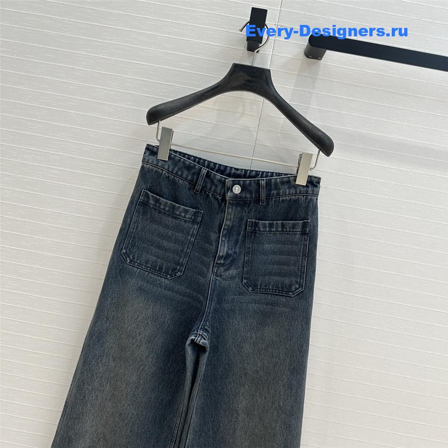 D10r high waist wide leg jeans