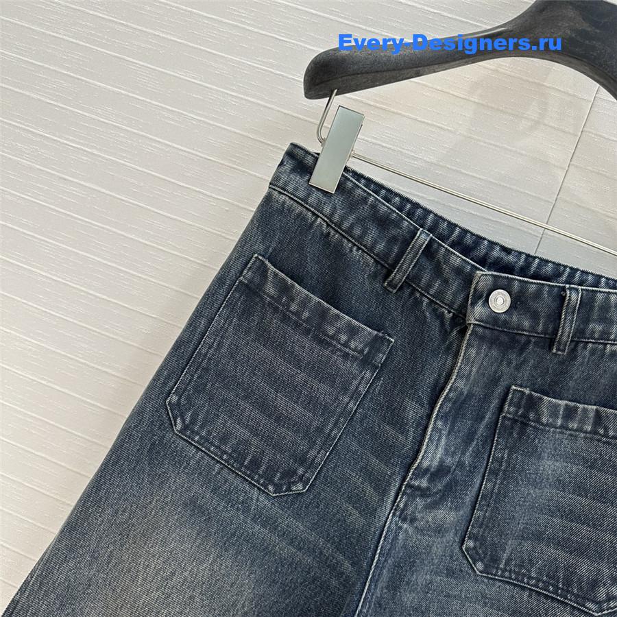 D10r high waist wide leg jeans