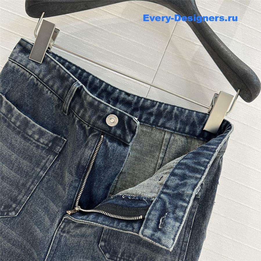 D10r high waist wide leg jeans