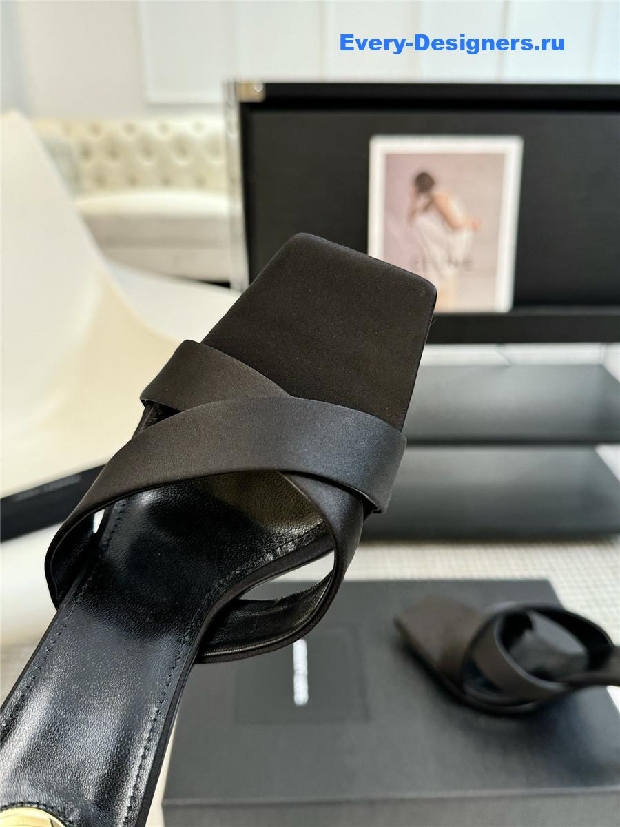 Y51 cross strap Y51 logo high heels