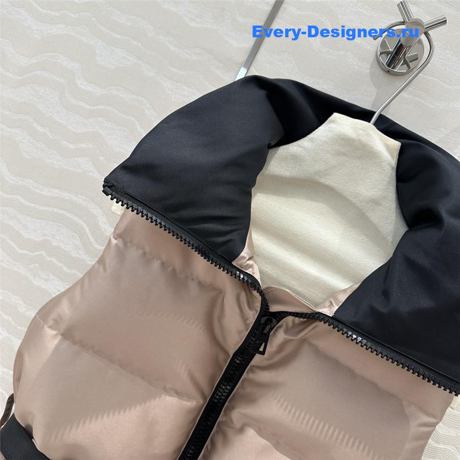 D10r jacket down cotton puffer vest