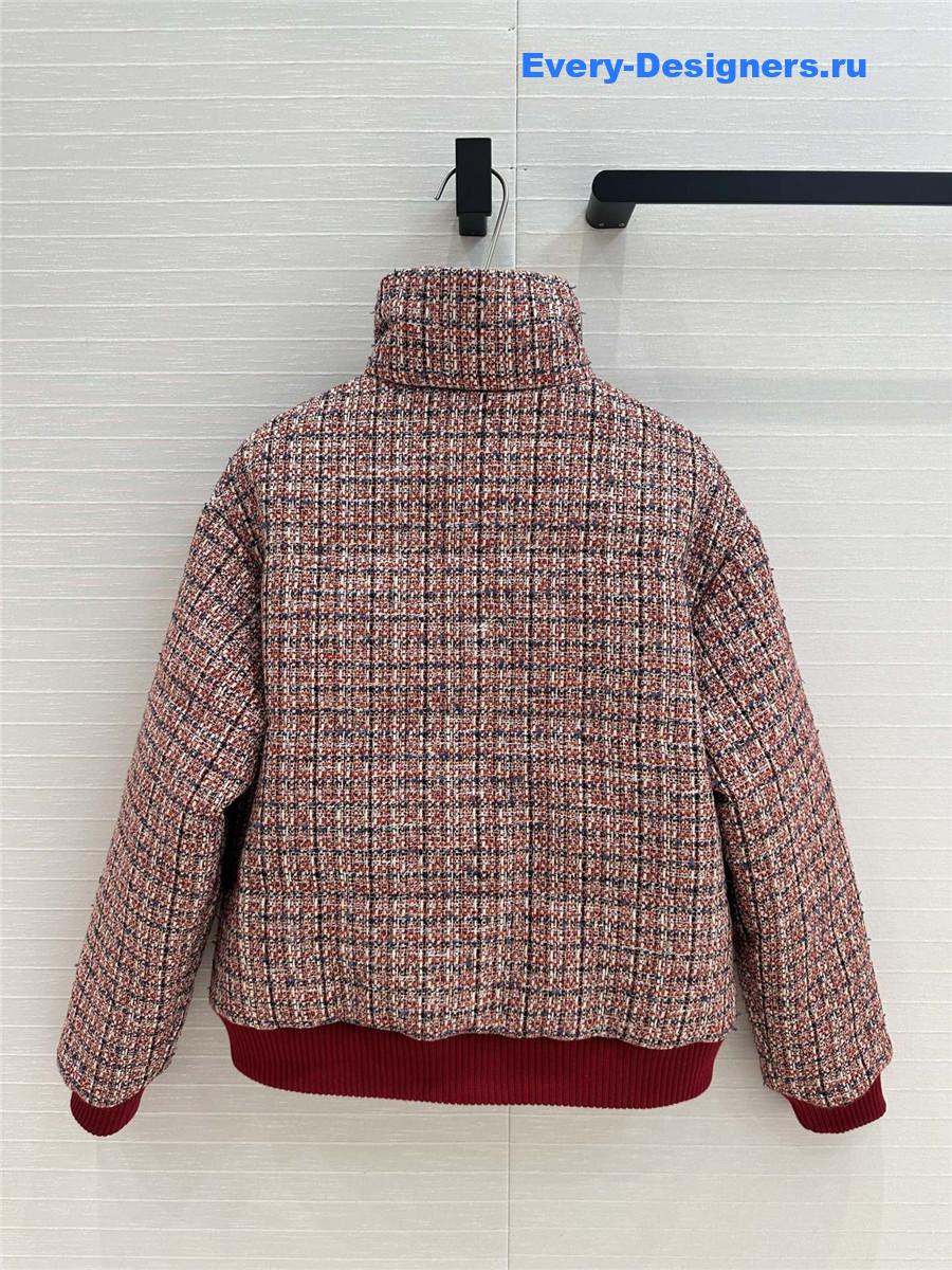 CC Check Puffer Jacket