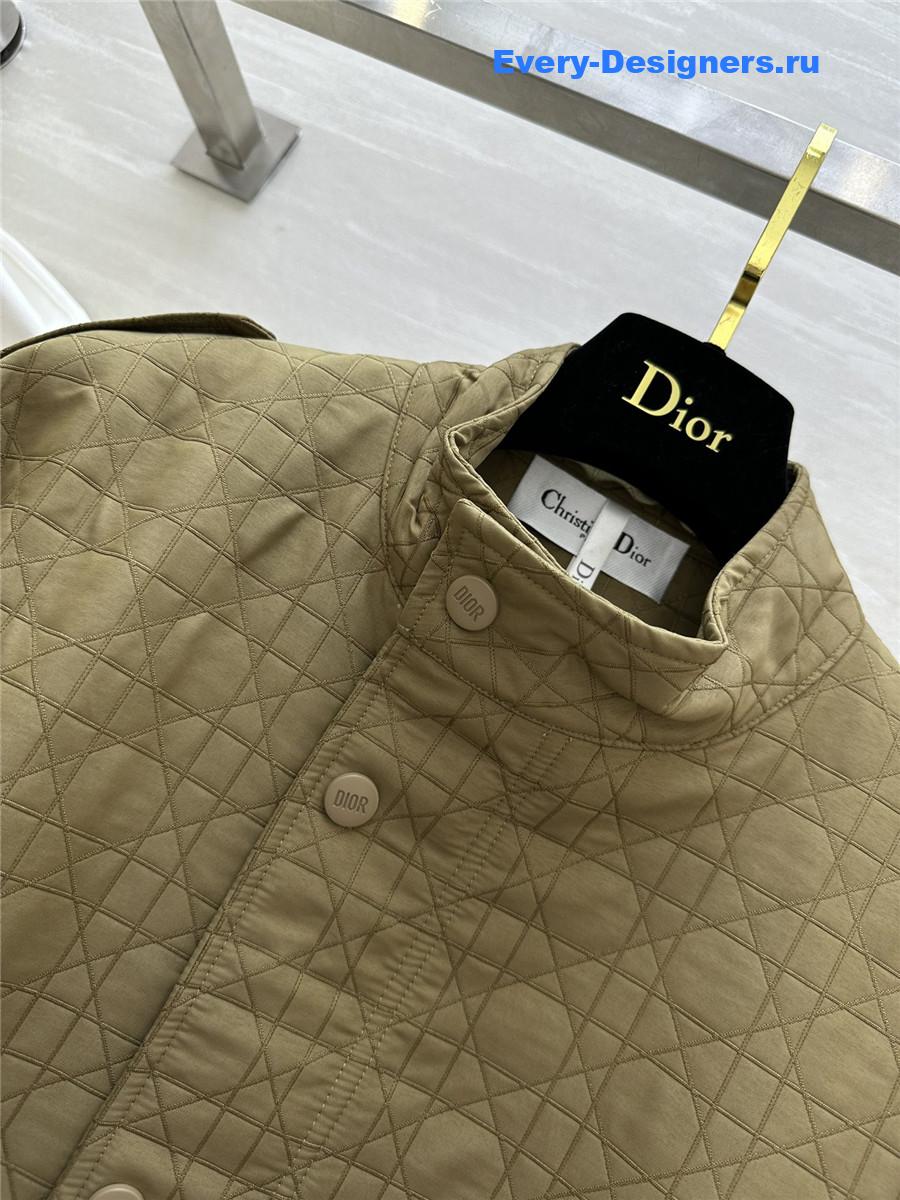 D10r drawstring waist stand collar coat