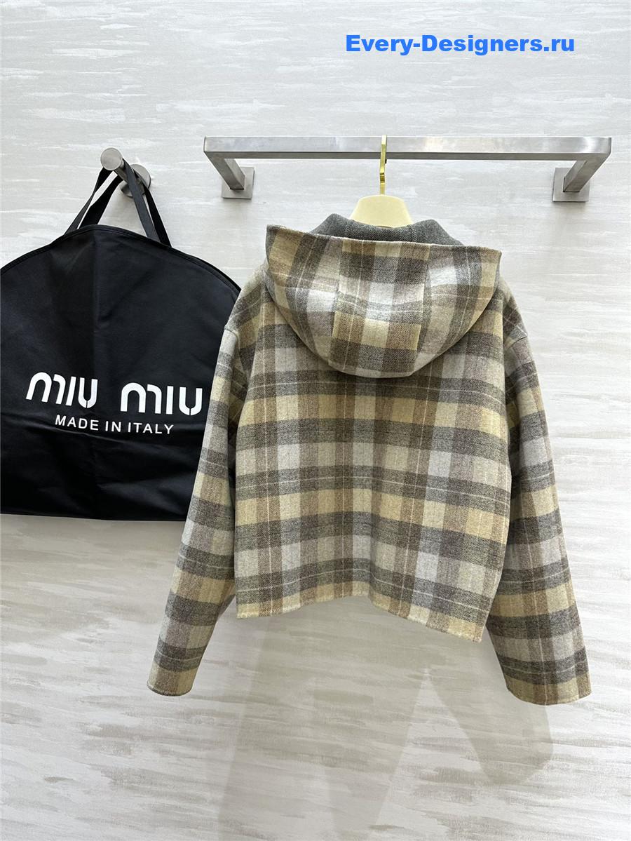 M1um1u handmade wool coat