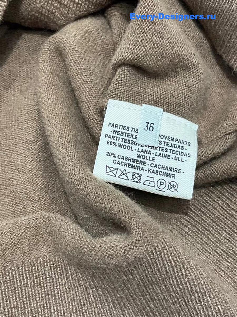 H**me5 h lift cashmere sweater brown