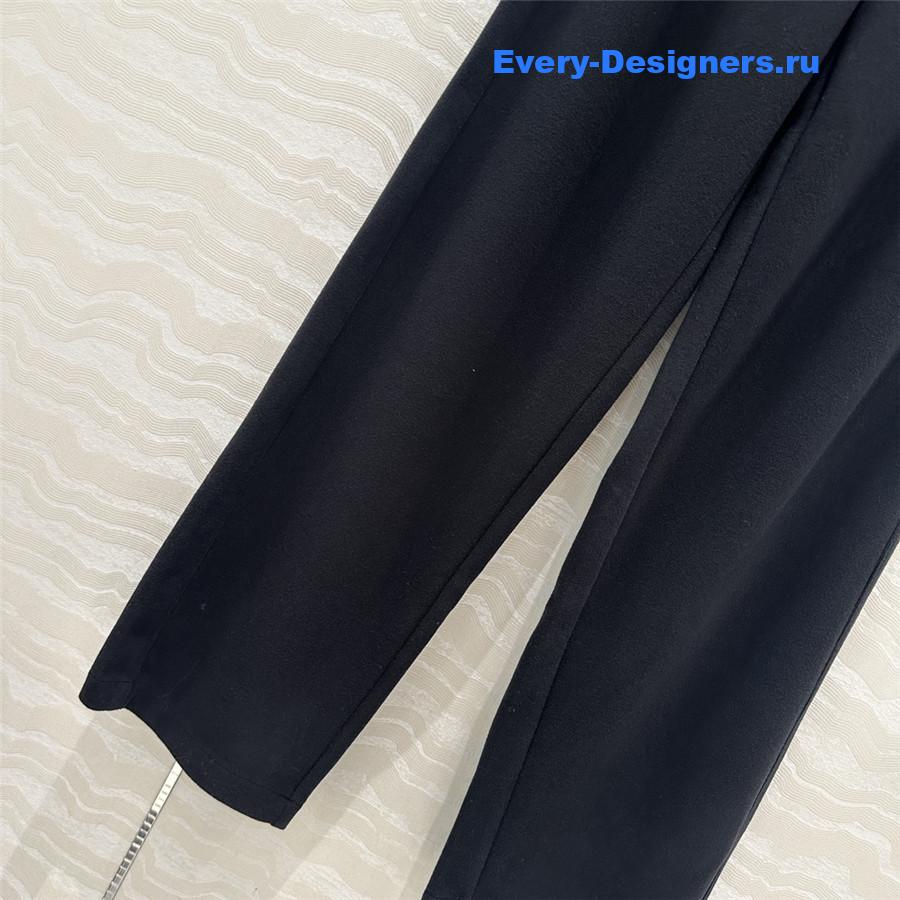 M1um1u cotton velvet straight pants
