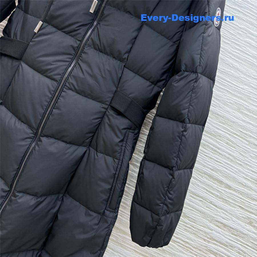 Moncler long waist down jacket