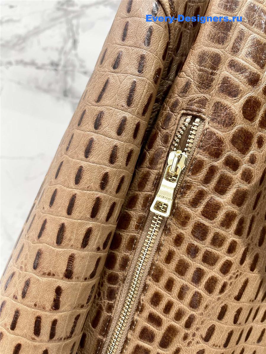 Balmain genuine leather jacket sheepskin