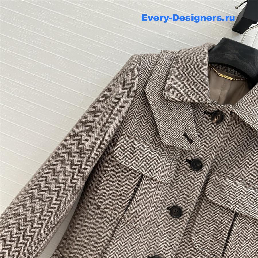 Chloé Military Lapel Jacket