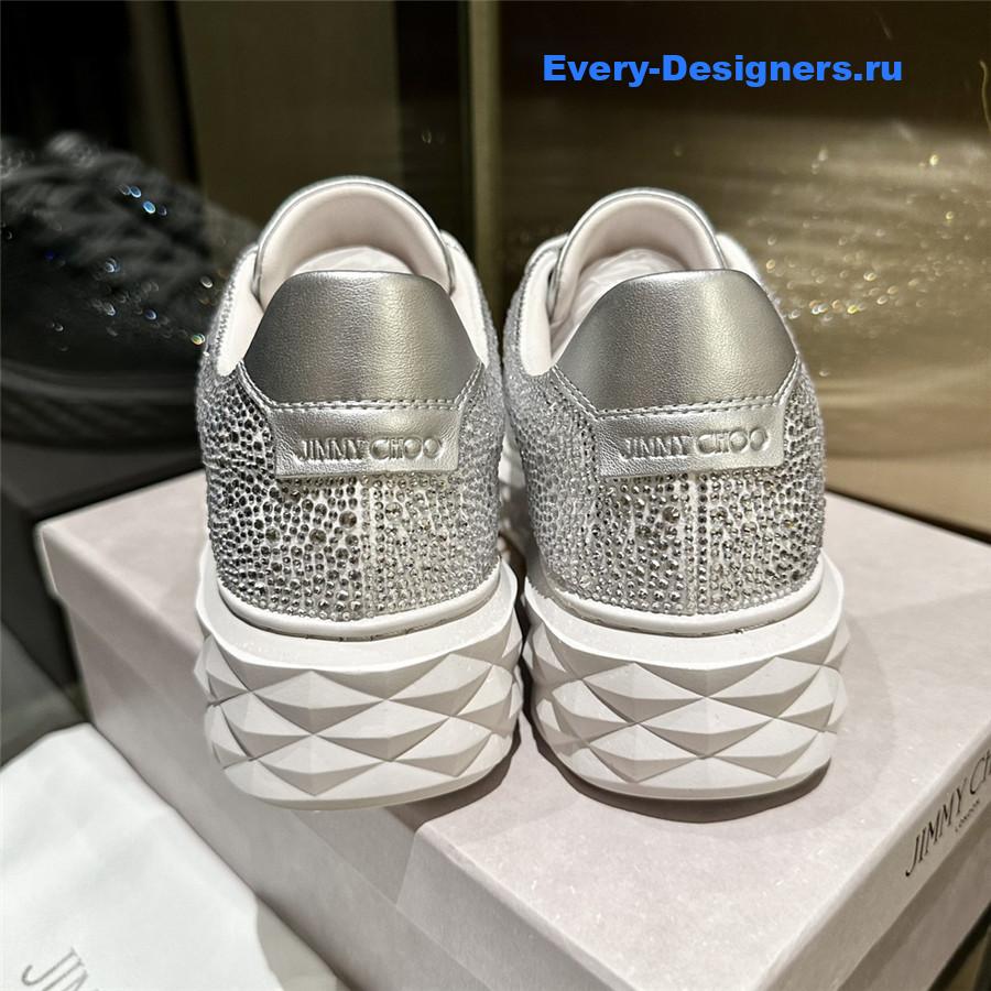 j1m*y ch00 D1am0nd maxi sneakers
