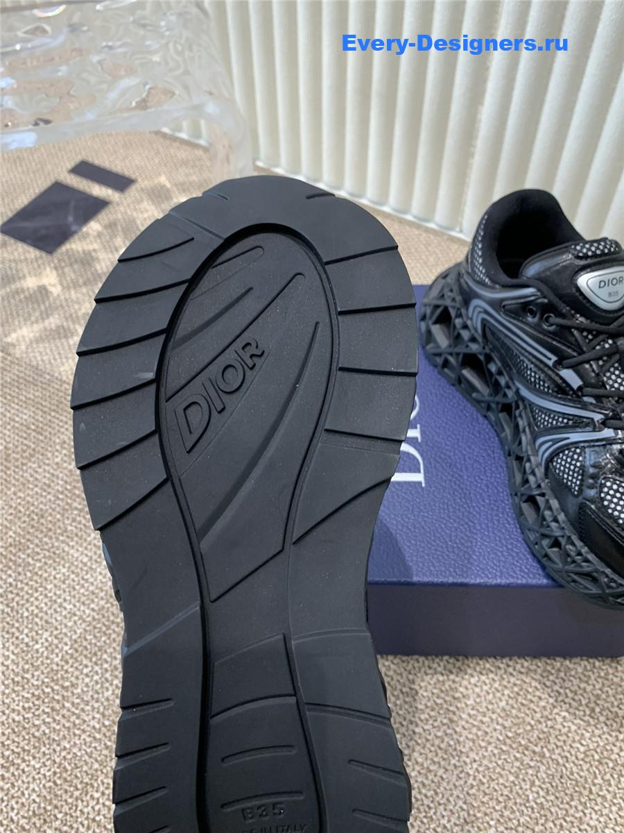 D10r black b35 sneakers for women