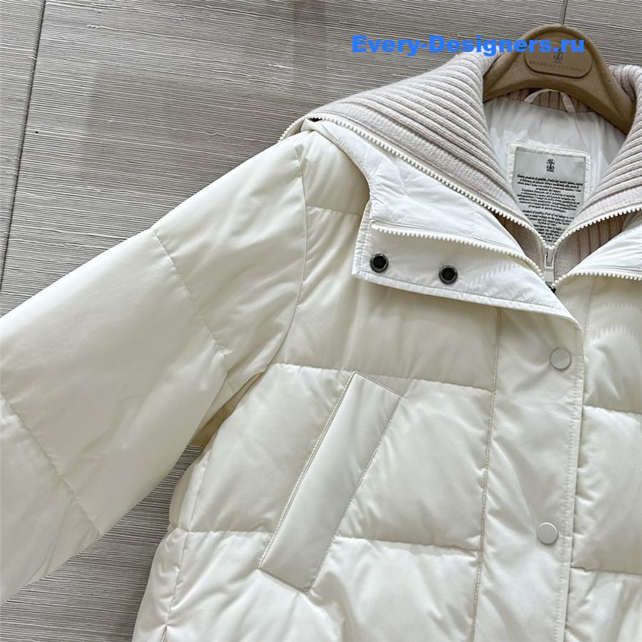 BC Cropped Down Jacket with Hood