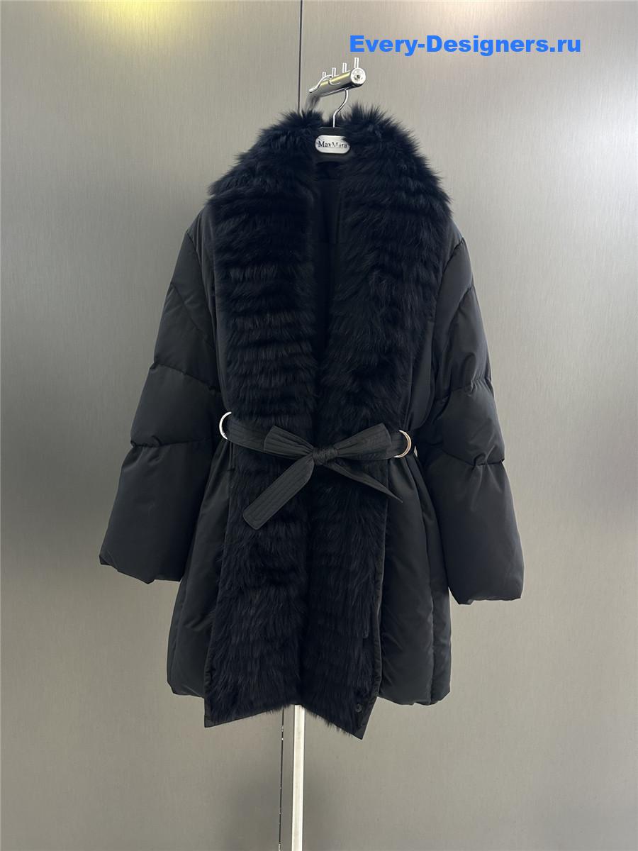 Vanitoo Novem Medium Fur Trim Puffer Coat