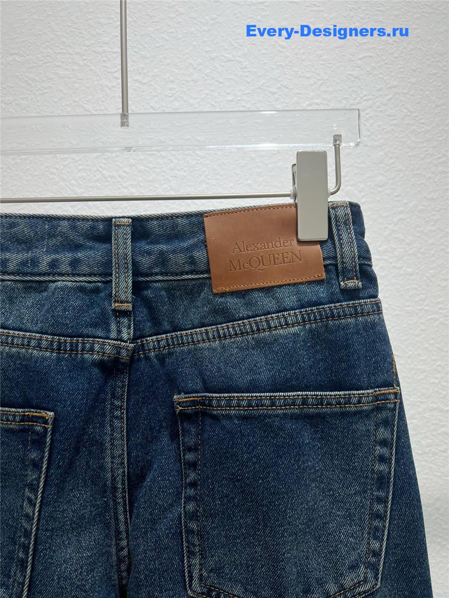 a1exa*der Mcqv*en straight jeans