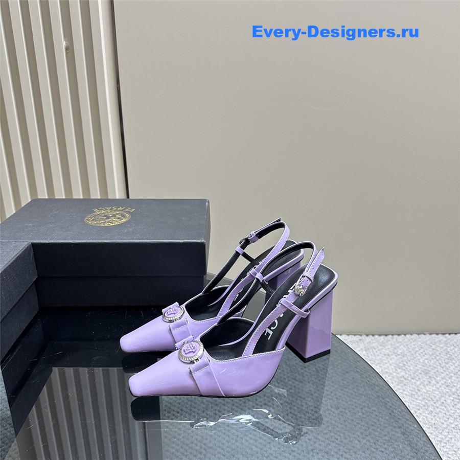 Versace new high-heeled sandals