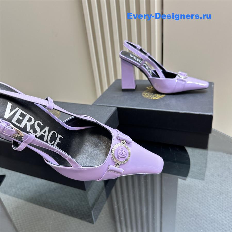 Versace new high-heeled sandals