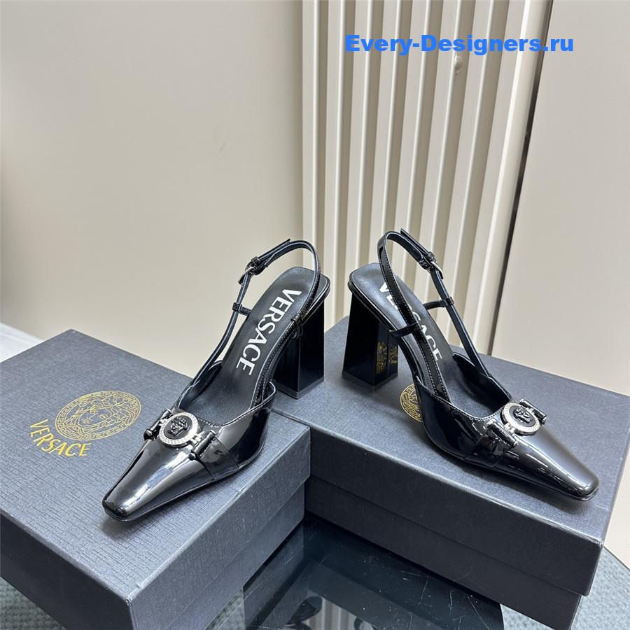 Versace new high-heeled sandals