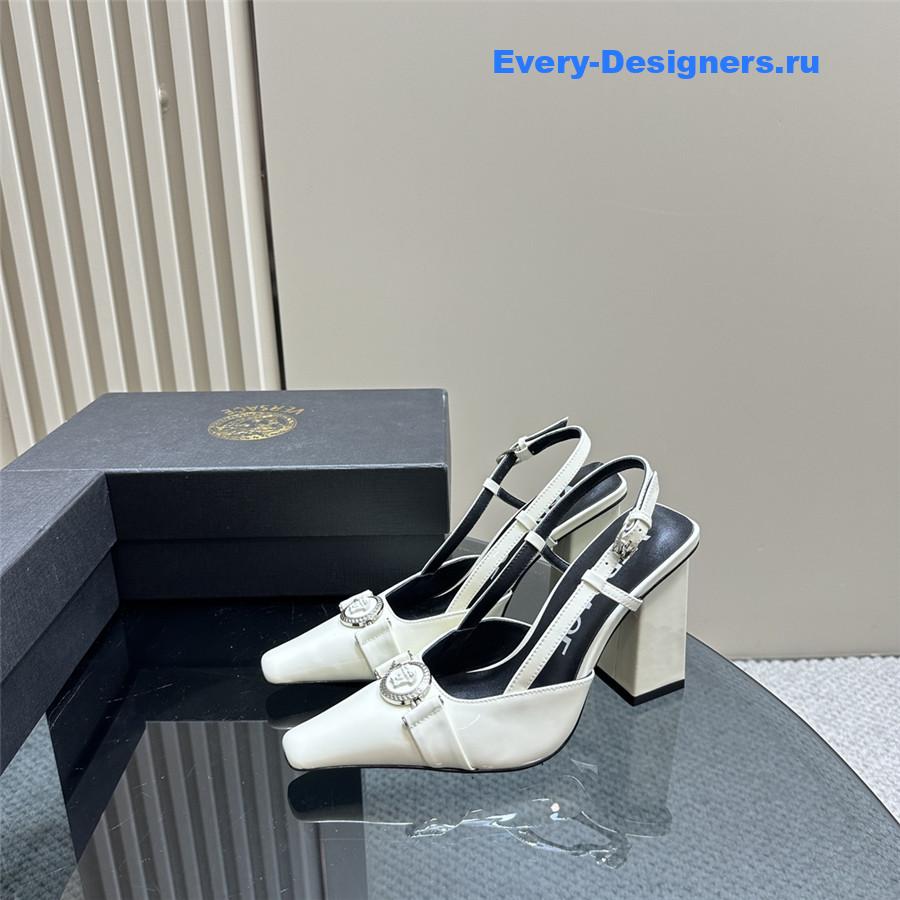 Versace new high-heeled sandals