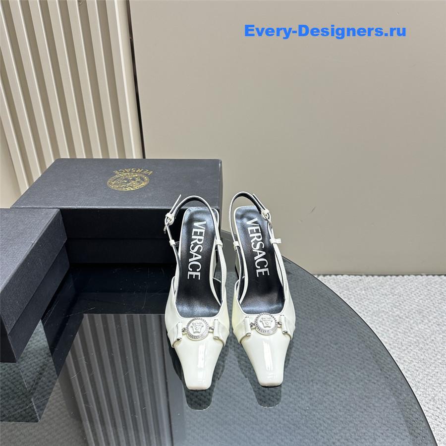 Versace new high-heeled sandals