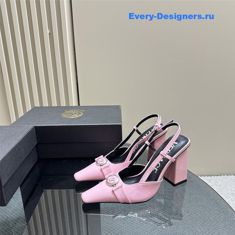 Versace new high-heeled sandals