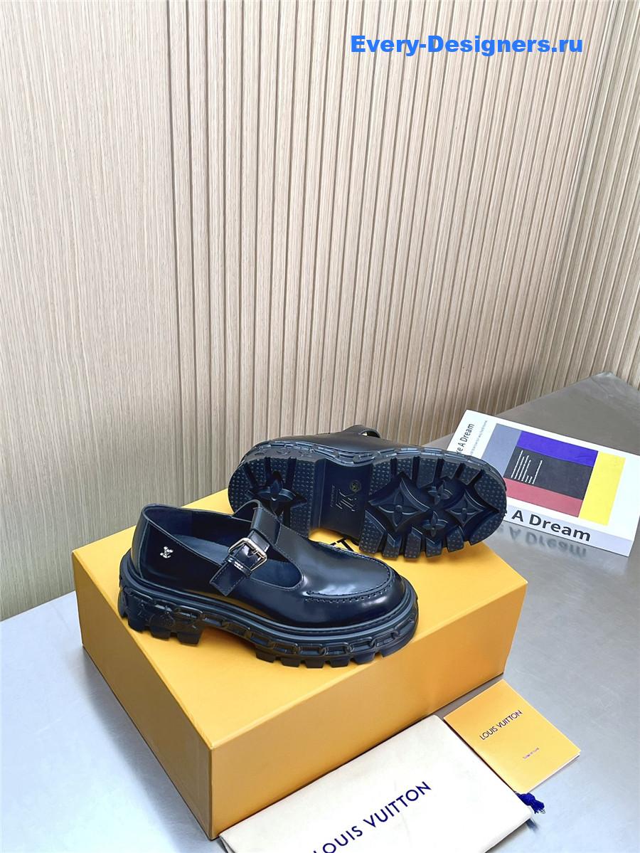 l0vis Vvtt0n lv record mary jane shoes black