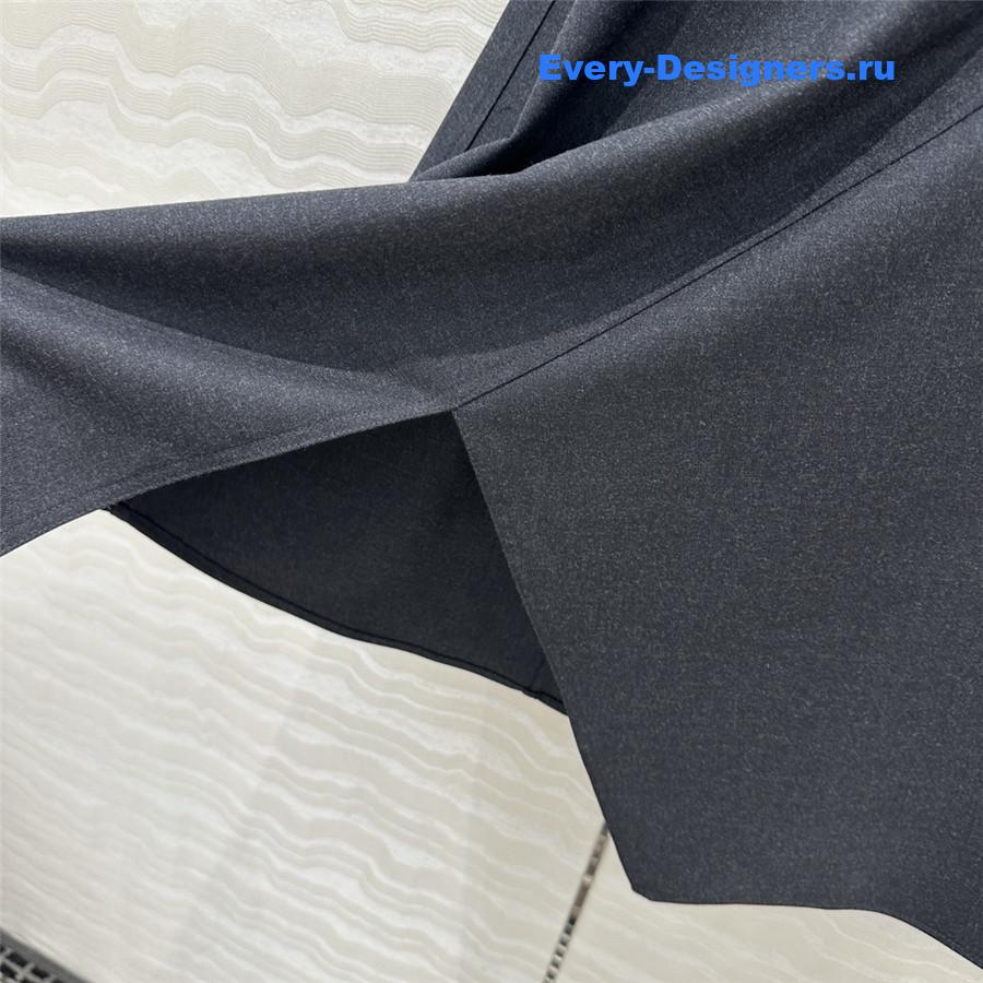 L0ew* relaxed wool midi skirt