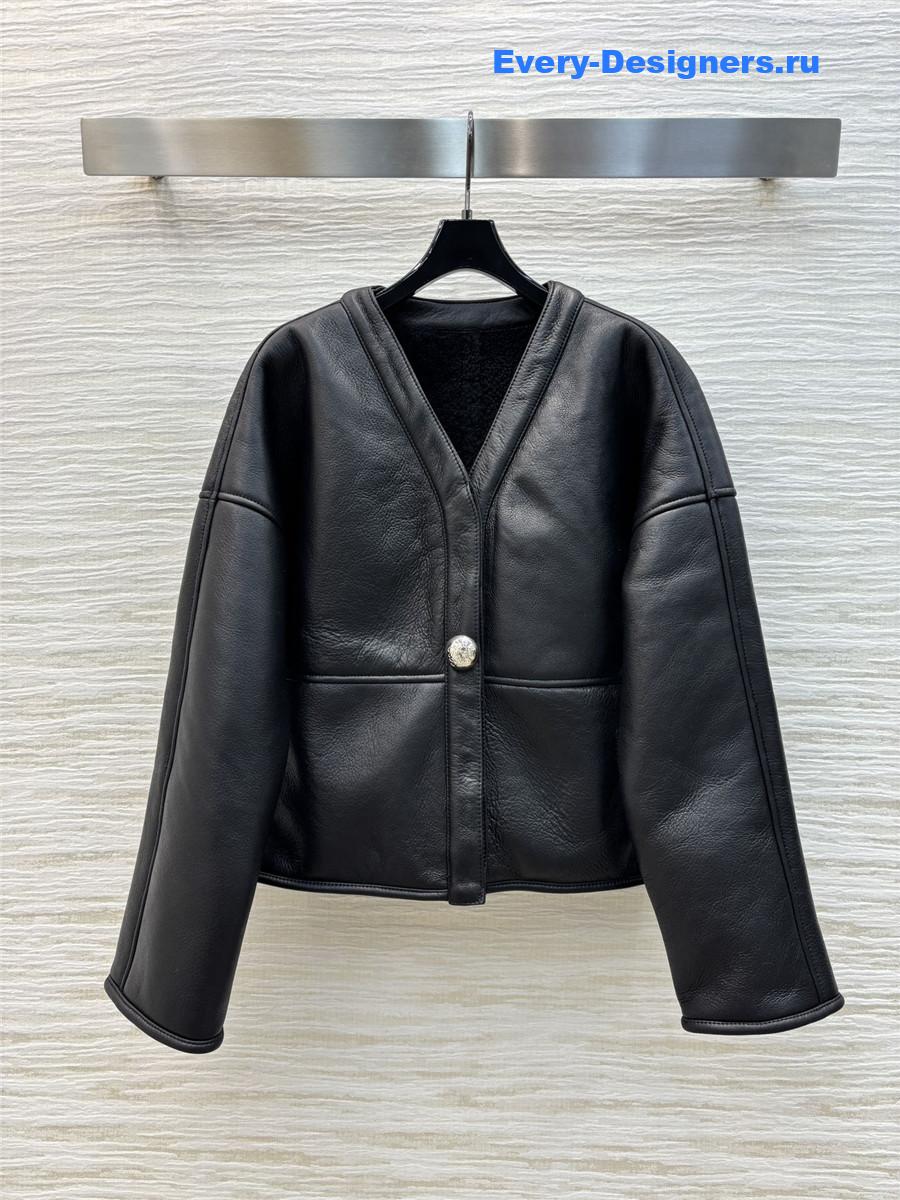 L0ew* sheepskin shearling coat