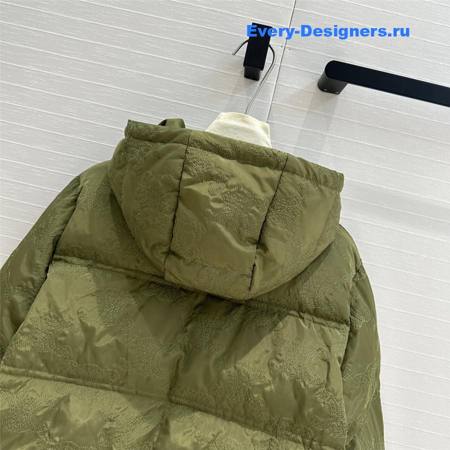 Ce1i*e white duck goose down jacket